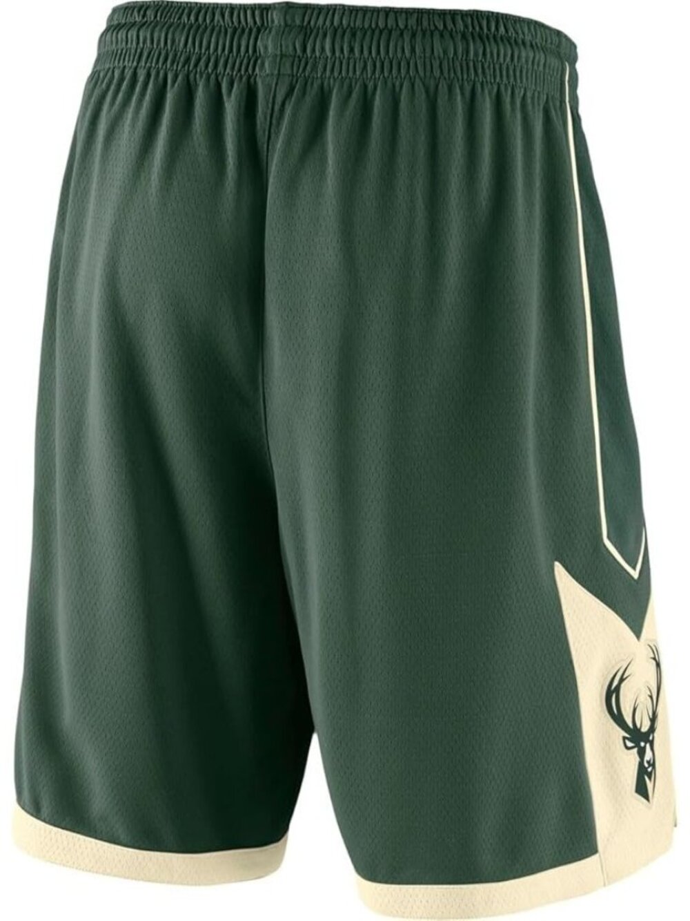 Milwaukee Bucks NBA Kids Shorts Size S Green Icon Edition Swingman Performance - Picture 3 of 8